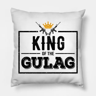 Funny King of the Gulag Gift Pillow