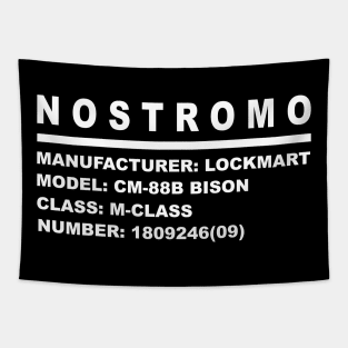 Nostromo Alien Ship Tapestry