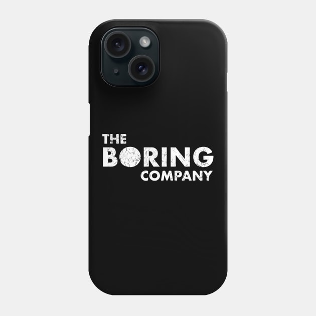 The Boring Company Phone Case by Odegart