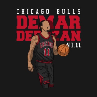 DeMar DeRozan Comic Style T-Shirt