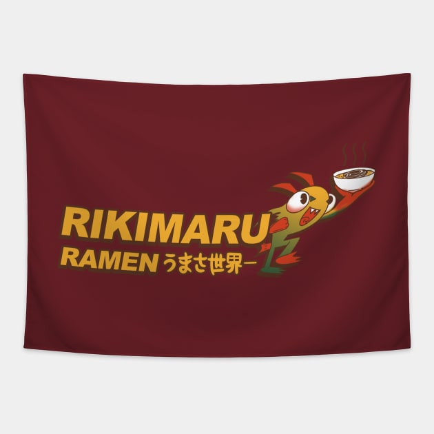 Rikimaru Ramen Restaurant Tapestry by LegendaryPhoenix