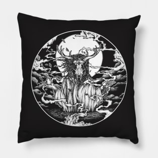 Dreamtime Magic [white] Pillow