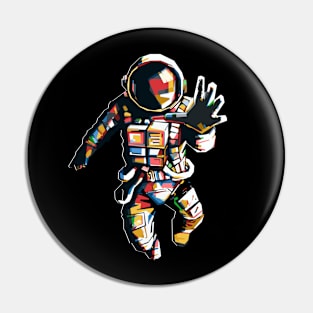 astronaut Pin