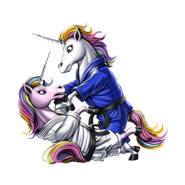 Jiu-Jitsu Unicorns by underheaven