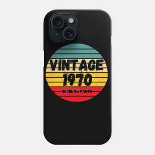 Vintage 1970 Original Parts Phone Case