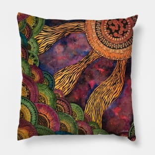 Mama abstract Pillow