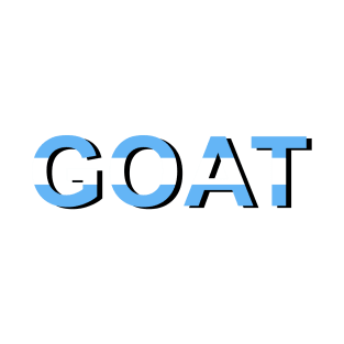 GOAT Flag Argentina Messi T-Shirt