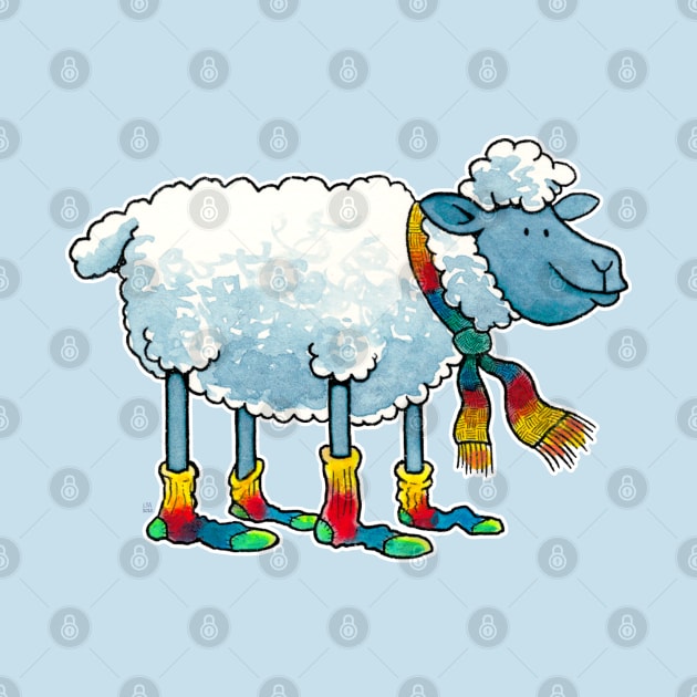 Sheep in Socks by LAB Ideas