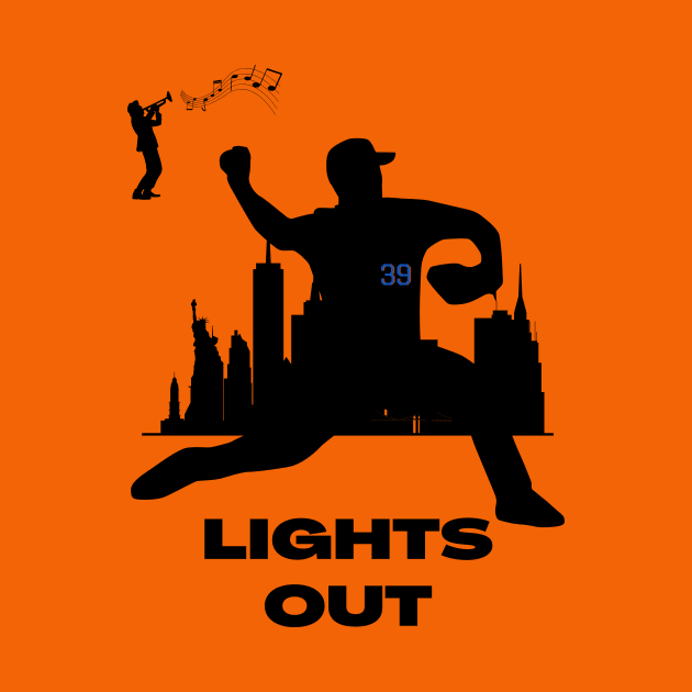 Edwin Diaz New York Mets Lights Out by Shine Threads