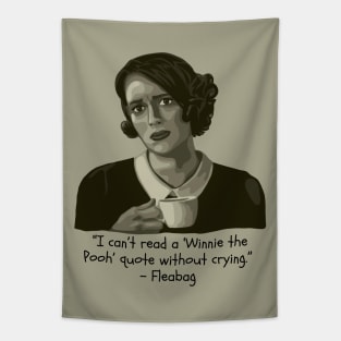 Fleabag Portrait and Quote Tapestry