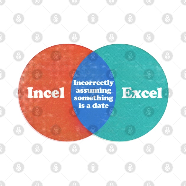 Incel Excel  /  Humorous Meme Design by DankFutura