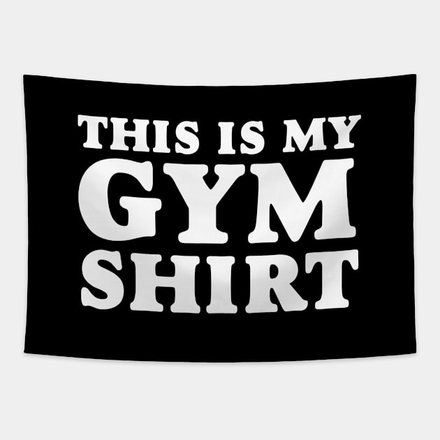 Gym Shirt Tapestry by Woah_Jonny