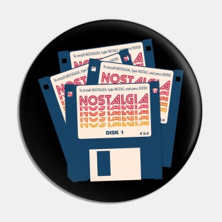 Nostalgia Floppy Disk Version 2.0 Pin