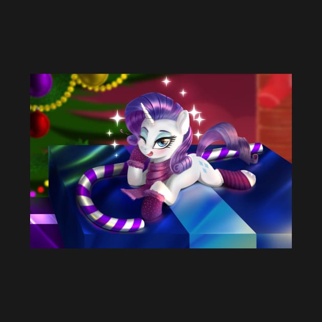 Tiny Rarity at Christmas by Darksly