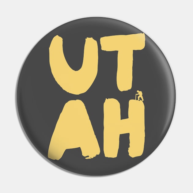 UTAH Pin by Vanphirst