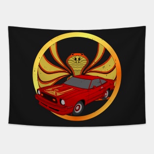 King Snake Retro Tapestry