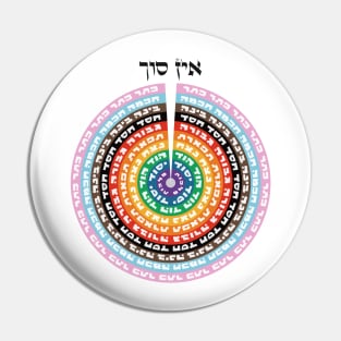 Kabbalistic Creation - Hebrew Queer Sefirot Pin