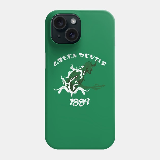 Green Devils of Forest Green Phone Case by TerraceTees