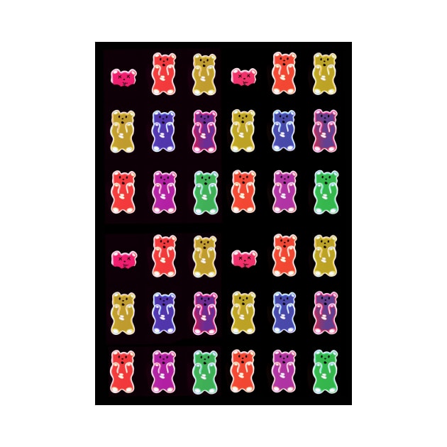 Gummy bear scream edition by Sara's digital corner