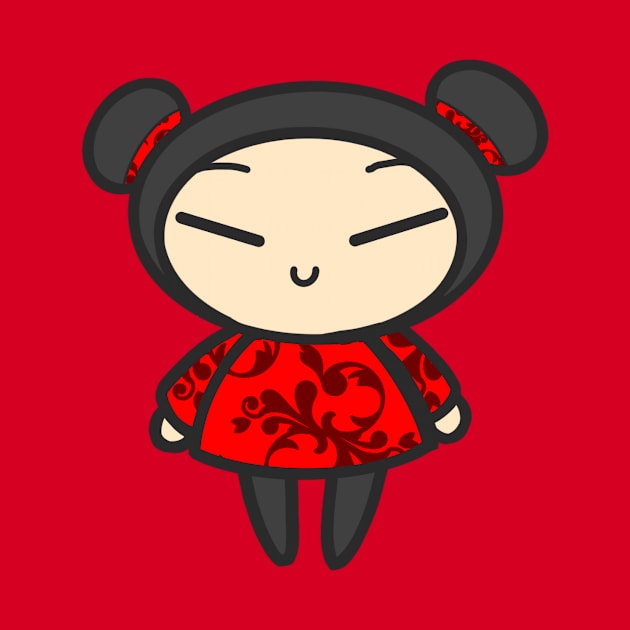 Victorian Flower Pucca by aishiiart