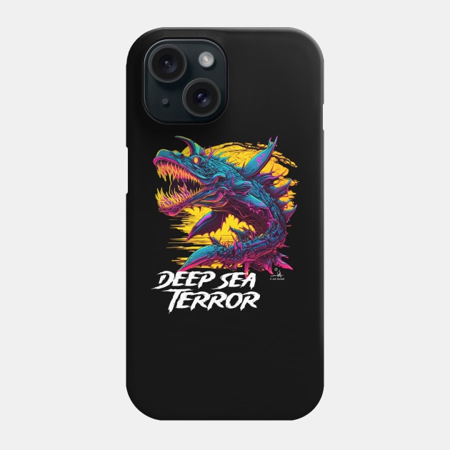 Deep Sea Terror Phone Case by Frightwearfactory