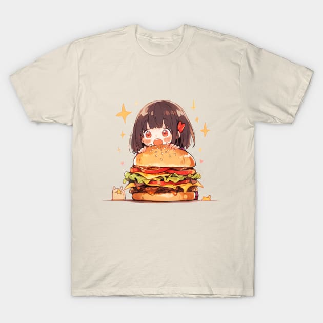 Burger shop girl