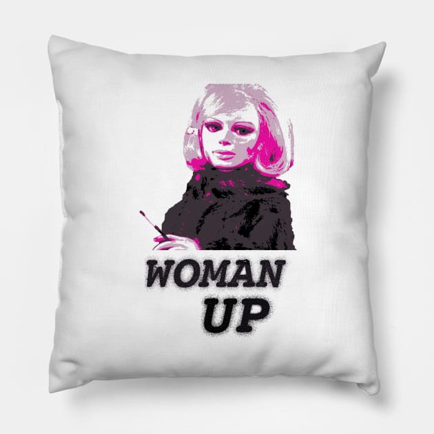 Woman Up - Lady Penelope - Thunderbirds Pillow by SmallPotatoes