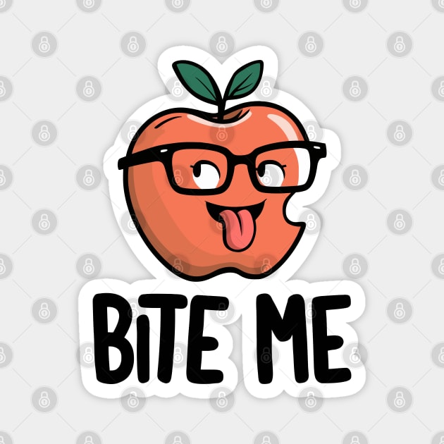 Bite me Magnet by Custom Prints HD