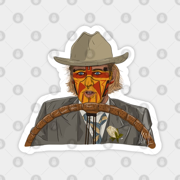 Royal Tenenbaums: Eli Cash Magnet by 51Deesigns