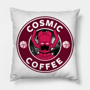 GALACTUS DEMANDS COFFEE Pillow