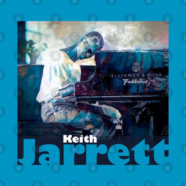 Keith Jarrett by IconsPopArt
