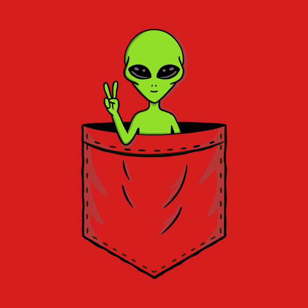 Alien pocket by coffeeman