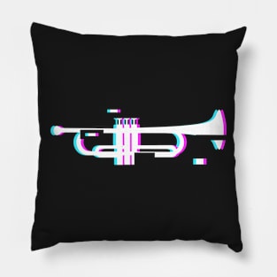 Glitch Trumpet | Marching Band Pillow