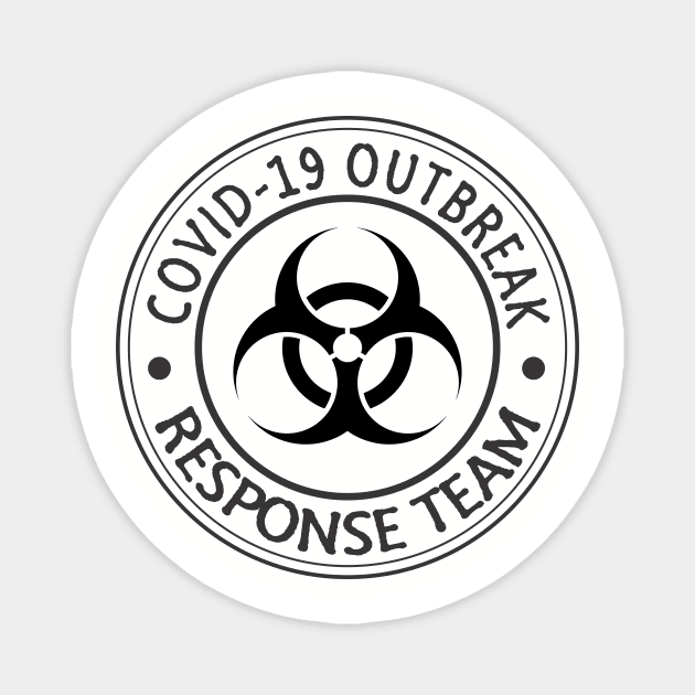 Covid-19 Outbreak Response Team Magnet by SheepDog