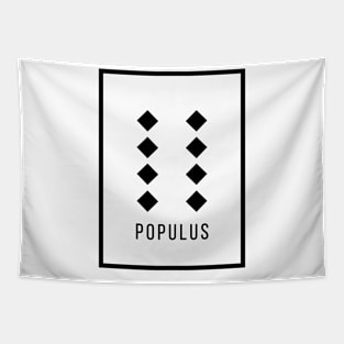 Populus Geomantic Figure Tapestry