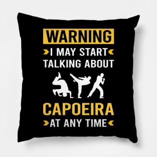 Warning Capoeira Pillow