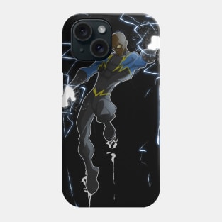 Black Lightning Phone Case