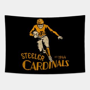 Defunct Steeler Cardinals Football Team Tapestry