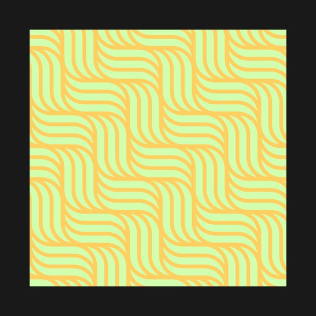 Yellow wave pattern by stupidpotato1