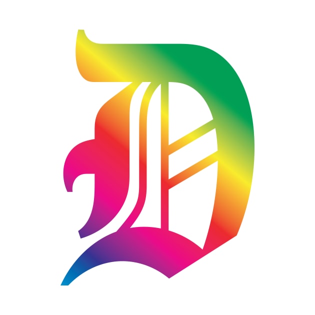 Detroit - Pride - Michigan by Lost Mitten Apparel Co