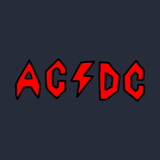 Butt-Head AC/DC - Red T-Shirt