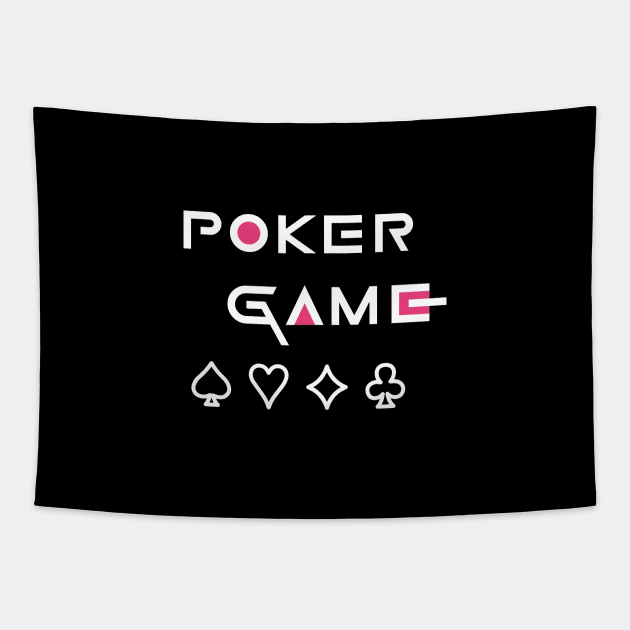 Poker Game Tapestry by Poker Day