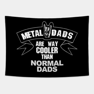 Metal dads are way cooler than normal dads Tapestry