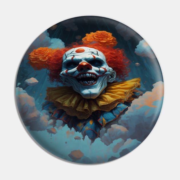 killer clown Pin by sukhendu.12