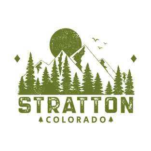 Stratton Colorado Mountain Souvenir T-Shirt