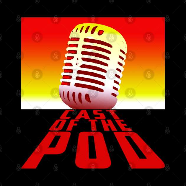 Cast Of The Pod Logo by HybridMediaPro