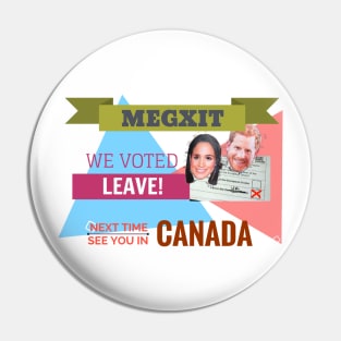 Mexit We Voted Leave Pin