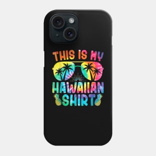 This Is My Hawaiian Tropical Luau Costume Party Wear Phone Case