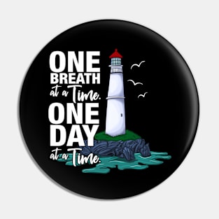 One Breath at a Time Pin