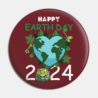 happy earth day 2024 gift april 22 Cute  Lover Pin